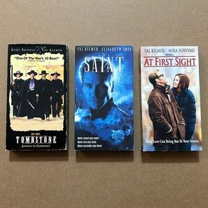 Val Kilmer VHS Bundle